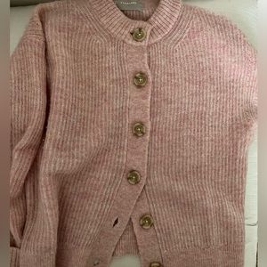 Everlane Alpaca cardigan- pink